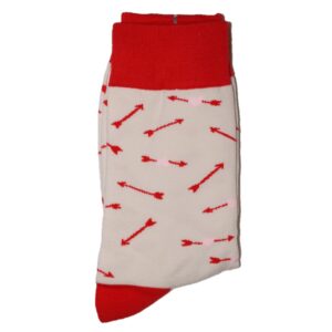 Sokk med Røde Piler