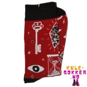 Sokker med Timeglass og Nøkkel